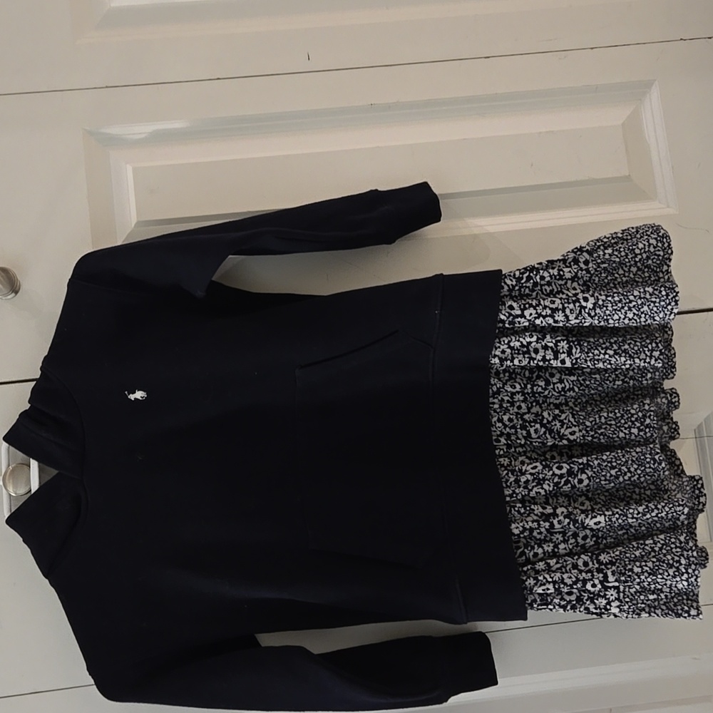 Ralph Lauren hooded sweatshirt dress